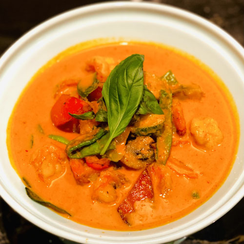 Scampis à la thaïlandaise